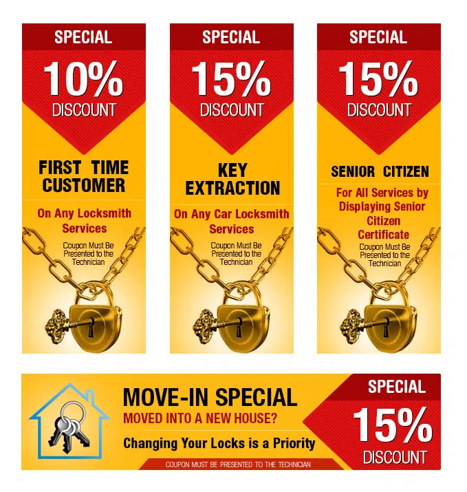 Palm Heights TX Locksmith Store, Palm Heights, TX 210-460-6490 - coupon1-set-four